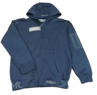 Nové - Tmavomodrošedá mikina s kapucí McKenzie