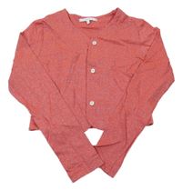 Korálové třpytivé propínací volérko 