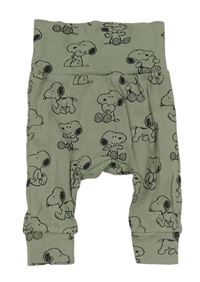 Khaki tepláky se Snoopym H&M