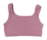 Růžová žebrovaná lambáda Primark