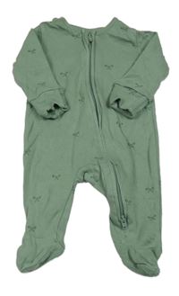 Zelený overal s mašličkami George