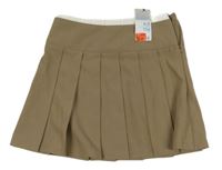 Nové - Béžová skládaná sukně Primark