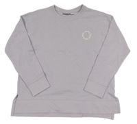 Lila mikina s nápisem Pepperts