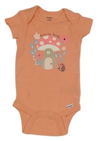 Lososové body s houbičkou Gerber 