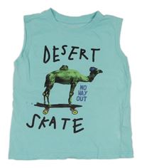 Světlemodré tílko s velbloudem Coccodrillo 