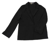 Černý sakový kabátek H&M