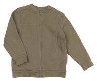 Hnědošedá propínací mikina zn. Next