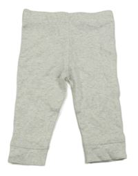 Světlešedé melírované tepláky