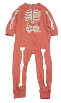 Korálový overal s kostmi lupilu