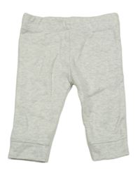 Světlešedé melírované tepláky 