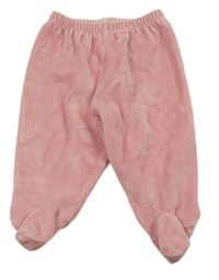 Růžové sametové polodupky 