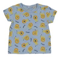 Světlemodré tričko se lvíčky orsolino