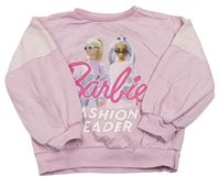 Růžová mikina s Barbie Matalan