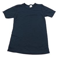 Tmavomodré spodní tričko Shamp