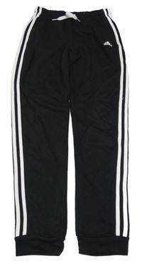 Černé tepláky s logem Adidas