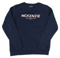 Tmavomodrá mikina s logem MCKENZIE