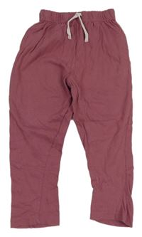 Starorůžové lehké tepláky Nickelodeon