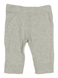 Šedé melírované lehké tepláky 