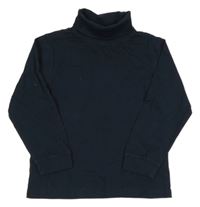 Tmavomodré triko s rolákem C&A