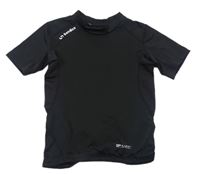 Černé sportovní funkční tričko s logem Sondico