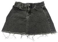 Šedá riflová sukně 365 Denim