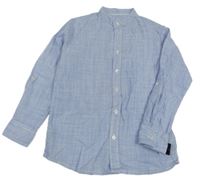 Nové - Modro-bílá pruhovaná košile Dunnes