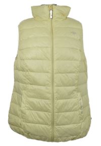 Dámská žlutá šusťáková zateplená vesta Kangaroos 