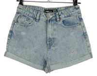 Dámské světlemodré riflové kraťasy s prošoupáním FB Sister 