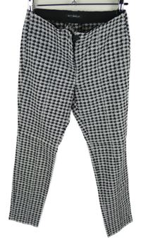 Dámské černo-bílé vzorované skinny kalhoty Betty Barclay 