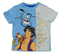 Modro-šedé tričko s Aladinem Disney