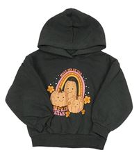 Šedá mikina s dýněmi a kapucí Matalan