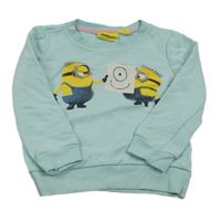 Světlemodrá mikina s Mimoni 