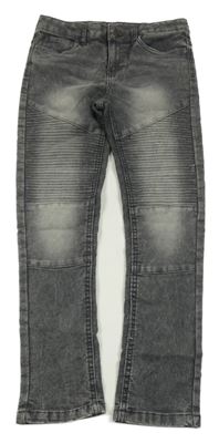 Šedé teplákové slim rifle Y.F.K.