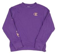 Fialová mikina Champion