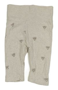 Béžové tepláky s koalami H&M