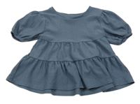 Modrošedé tričko Primark