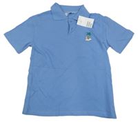 Světlemodré polo tričko H&M