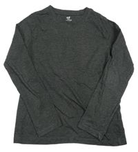 Černošedé melírované triko H&M