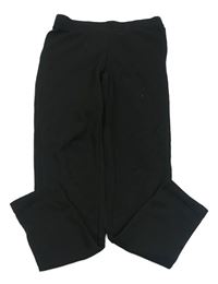 Černé funkční spodní legíny Decathlon