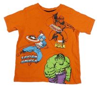 Červené tričko se superhrdiny George 
