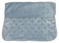 Světlemodrá chlupatá deka s hvězdičkami Next