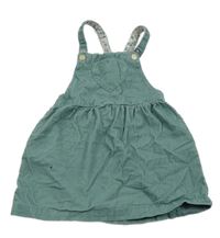 Světlemodré manšestrové laclové šaty se srdíčkem C&A