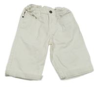 Bílé riflové kraťasy H&M