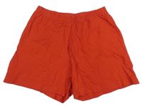 Červené bavlněné kraťasy 