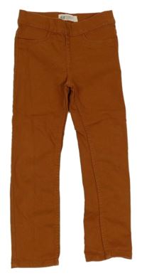 Rezavé džegíny H&M