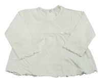 Bílá tunika s mašličkou H&M