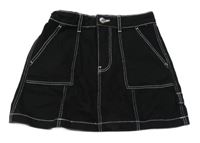 Černá riflová sukně PRIMARK