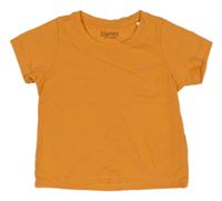 Oranžové tričko s logem ESPRIT