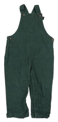 Khaki riflové laclové kalhoty F&F