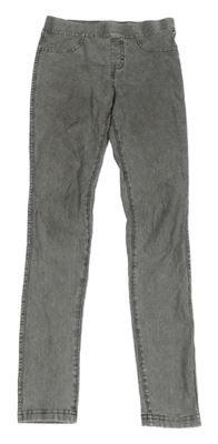Šedé plísňové džegíny H&M